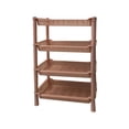 thumbnail image 1 of Kitchen Storage Rack 4-Tier Polymer Desktop Organizer for Bathroom Living Room 20.08 in x 9.45 in x 6.69 in, 1 of 6