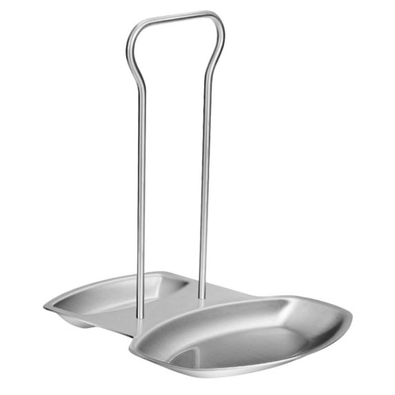 TOYMYTOY 1Pc Stainless Steel Cutting Board Rack Kitchen Pot Lid Storage Holder Silver