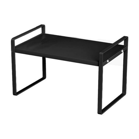 Kitchen Storage Rack Metal Shelf Unit Multi Functional Countertop Organization Durable Alloy, 2 Colors, 12.2x8.3x7 Inches, Sturdy, Rust-Resistant, Easy Assembly