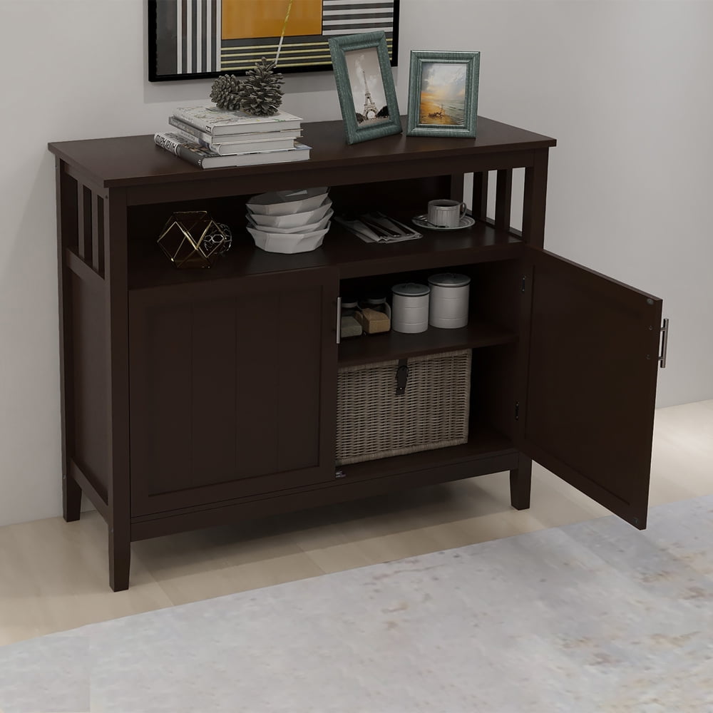 Kitchen Storage Sideboard And Buffet Server Cabinet,Console Table with ...
