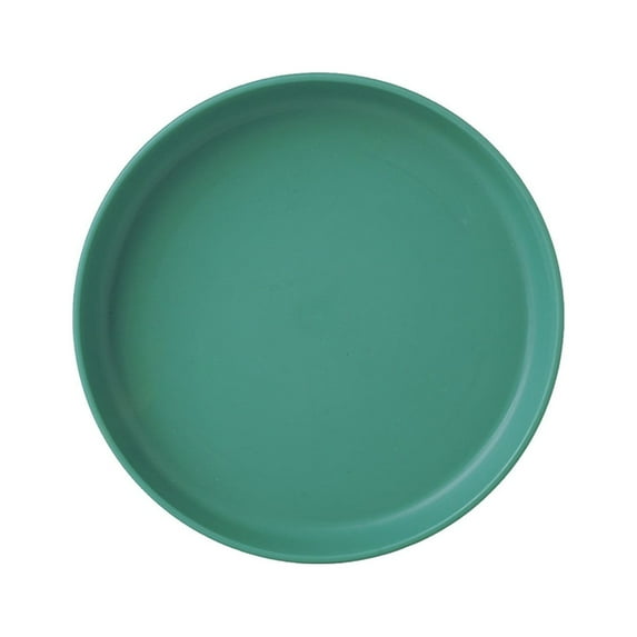Kitchen Storage Tray,Plastic Dish - Food Grade Plastic Dish,Mini Snack Plate for Nuts, Pickles, Cake, Candy, Dishwasher Safe Plastic Tray for Dining Table, Picnic, Party, Dorm Room Essentials(Green)