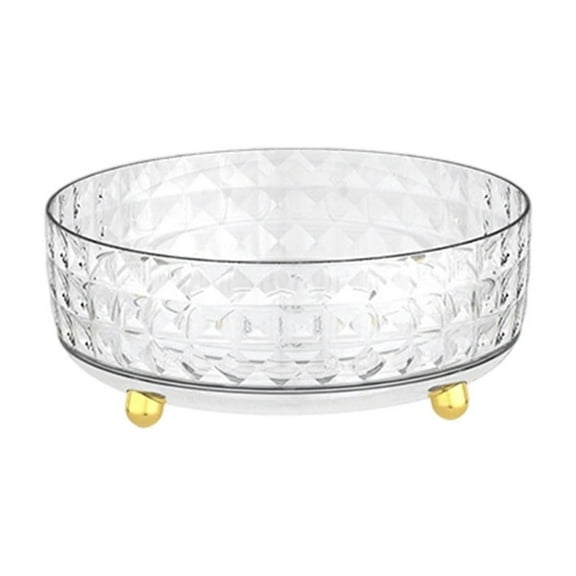 Kitchen Storage Turntable Rotating Organizer 360 Degree Spinning Tray with Removable Bottom for Cabinets Pantry Refrigerator Cosmetics and Condiments Storage