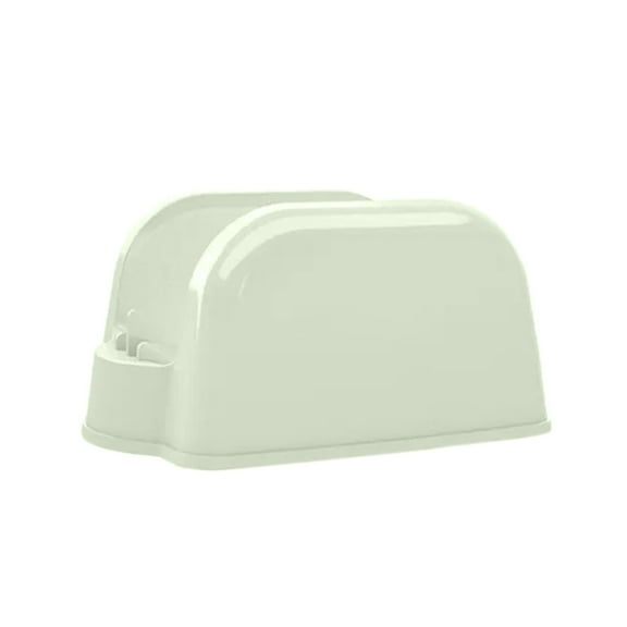 Kitchen Stove Tool Drainage Storage Rack for Pot Lids, Spatulas, and Utensils - Space-Saving Design with Integrated Water Tank