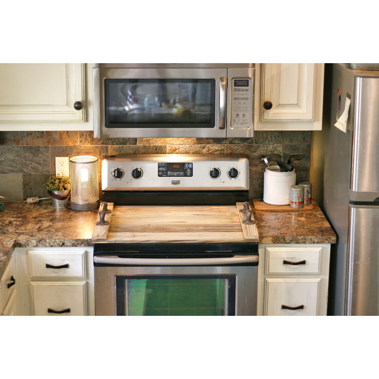 stove top covers wood
