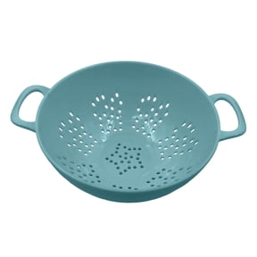 Mini Kitchen Colander Set Efficient Food Strainer With Handles For Fresh Produce And Pasta
