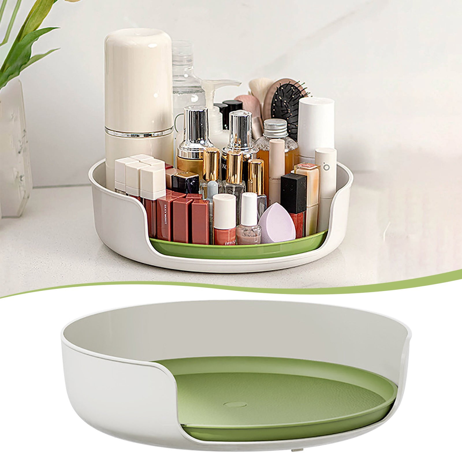 Kitchen Stuff Fmlxio Multi-functional Rotating Rack Kitchen Supplies Spices Box Seasoning Soy Sauces Bottle Holders Household Turntable Tray Organizing Box on Clearance