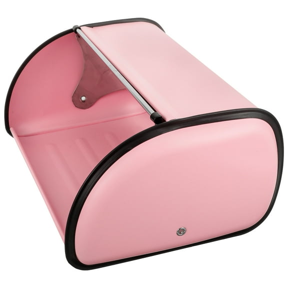 Houderco Bread Box Pink Stainless Steel 1Pcs 13.6X9.1X5.7In