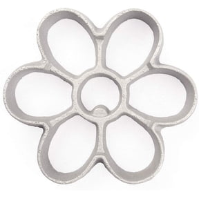 Kitchen Supply 7097 Rosette Bunuelos Cookie Mold, Medium Daisy Shape 3.4 x 0.5 Inches