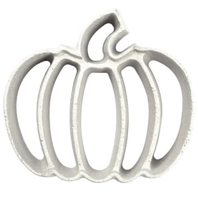 Kitchen Supply Hand Cast Aluminum Pumpkin Rosette Iron