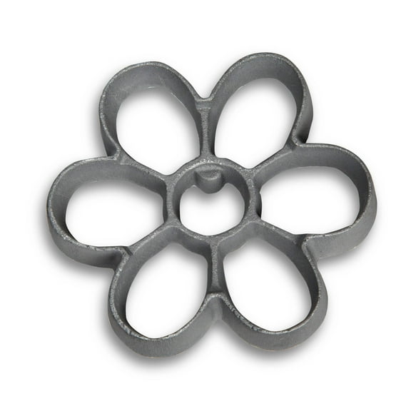 Kitchen Supply Rosette Buñuelos Cookie Mold, Medium Daisy Shape 3.4 x 0.5 Inches