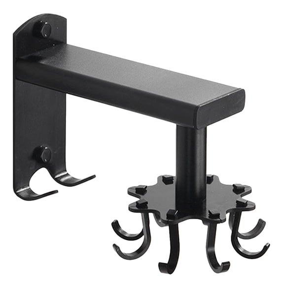 Kitchen Swivel Hook under Cabinet Hanging Storage Utensil Hanger Alloy Aluminum Hooks No Nails