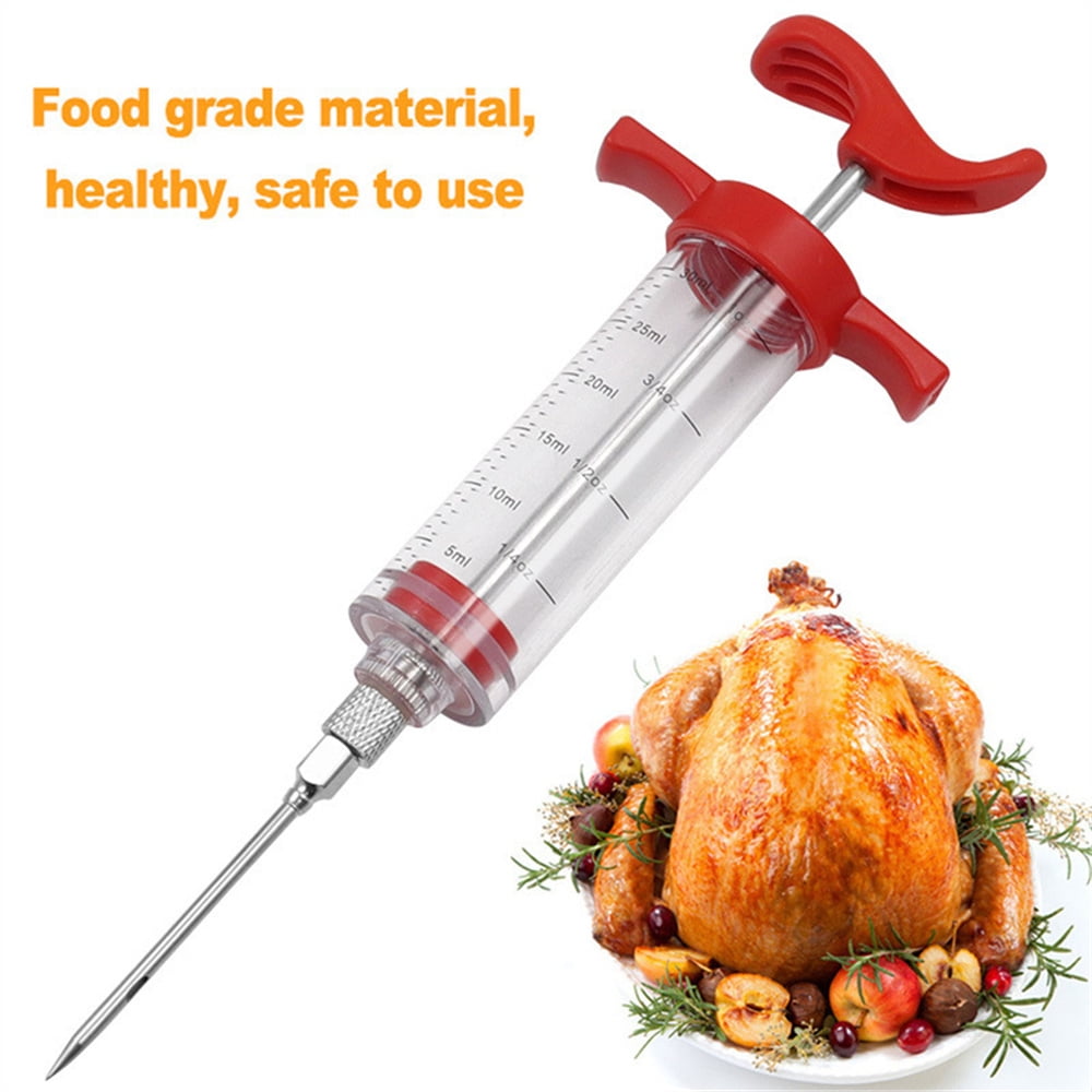 Kitchen Syringes Seasoning Syringes Turkey Needles Marinade Syringes Barbecue Syringes Kitchen