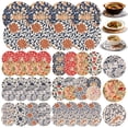 thumbnail image 1 of Kitchen Table Mat, Counter Protectors for Kitchen, Navy Blue Kitchen Decor, Blue Decorations, Thick Woven Printed 4.5 Inch Diameter Random Single Piece Colorful Heat Insulation-1pc, 1 of 5