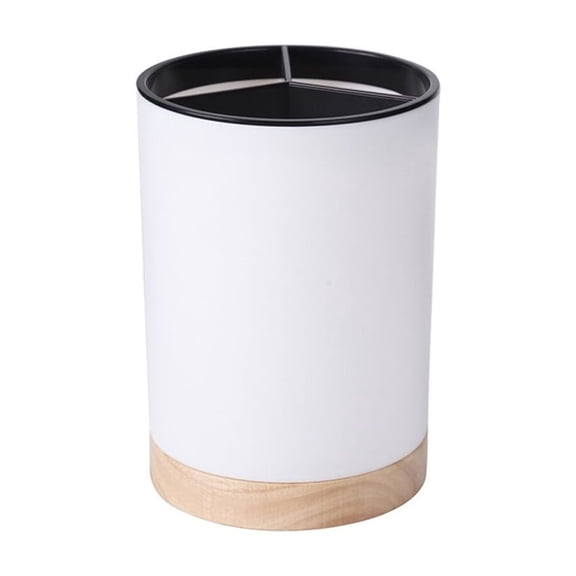 Kitchen Tableware Storage Bucket Utensil Holder Cutlery Drainer Plastic Chopstick Spoon Storage Rack Detachable 3 Divided