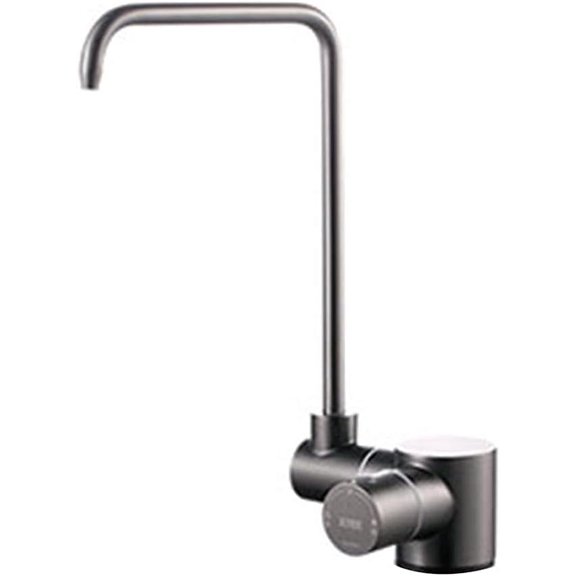Kitchen Tap 360 Rotating Window Tapss Kitchen Sink Purifier Faucet Fits Reverse Osmosis Systems-Black-B