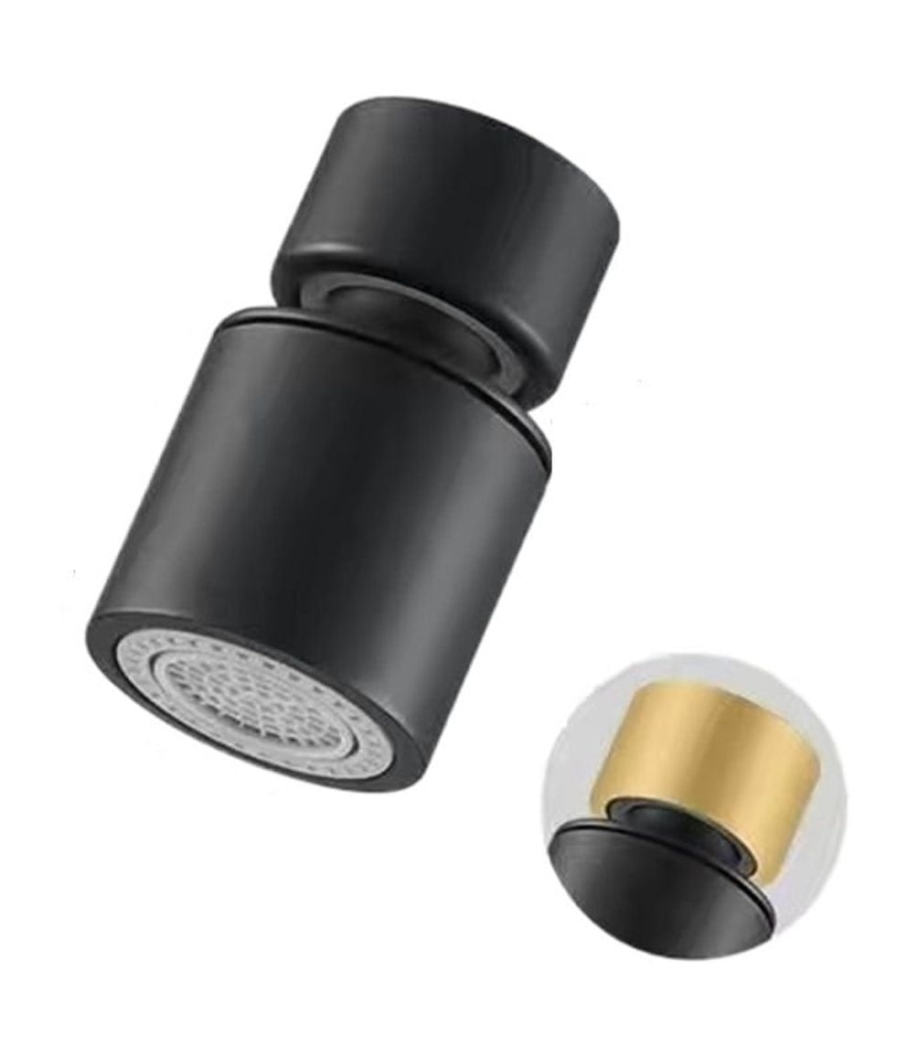 Kitchen Tap Brass Aerator Rotation Universal Splash Proof Swivel Water Saving Basin Faucet Bubbler Convenient To Install ,Easy to Use