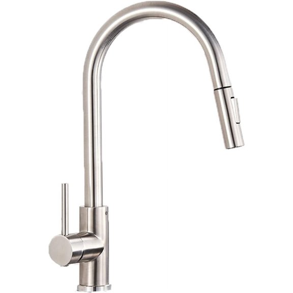Kitchen Tap Brass Kitchen Faucet Two Functions Kitchen Sink Mixer 360 Degree Rotation Kitchen Mixer Tap Pull-Out Sink Taps  Black