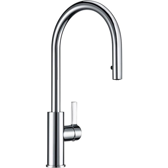 Kitchen Tap Stainless Steel Kitchen Faucet Can Rotate 360 Degrees Kitchen Mixer Tap Pull-Out Kitchen Sink Mixer Tap Make The Kitchen Cleaner Polished Chrome