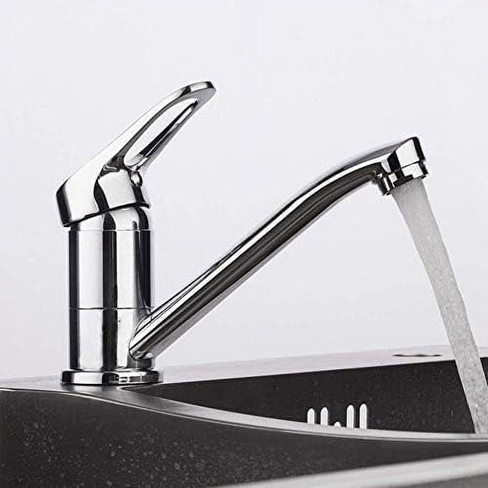 Kitchen Taps Kitchen Tap Faucet Faucet Chrome Plated Deck Mounted ...