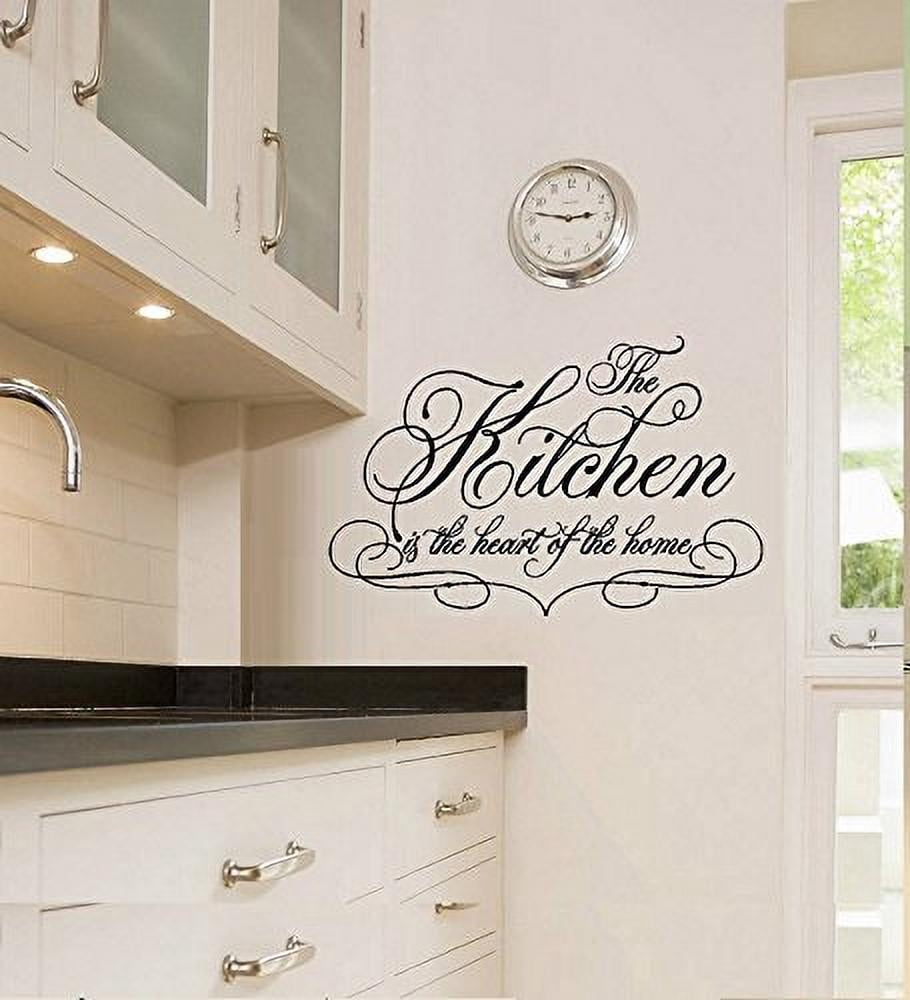 Kitchen ~ The KITCHEN is the heart of the Home ~ Wall or Window Decal ...