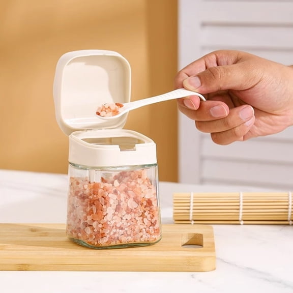 Kitchen Thickened Glass Spice Jar Home Kitchen Storage Jars Spice Jars Dispensing Spice Bottles Spices Freshness on Clearance