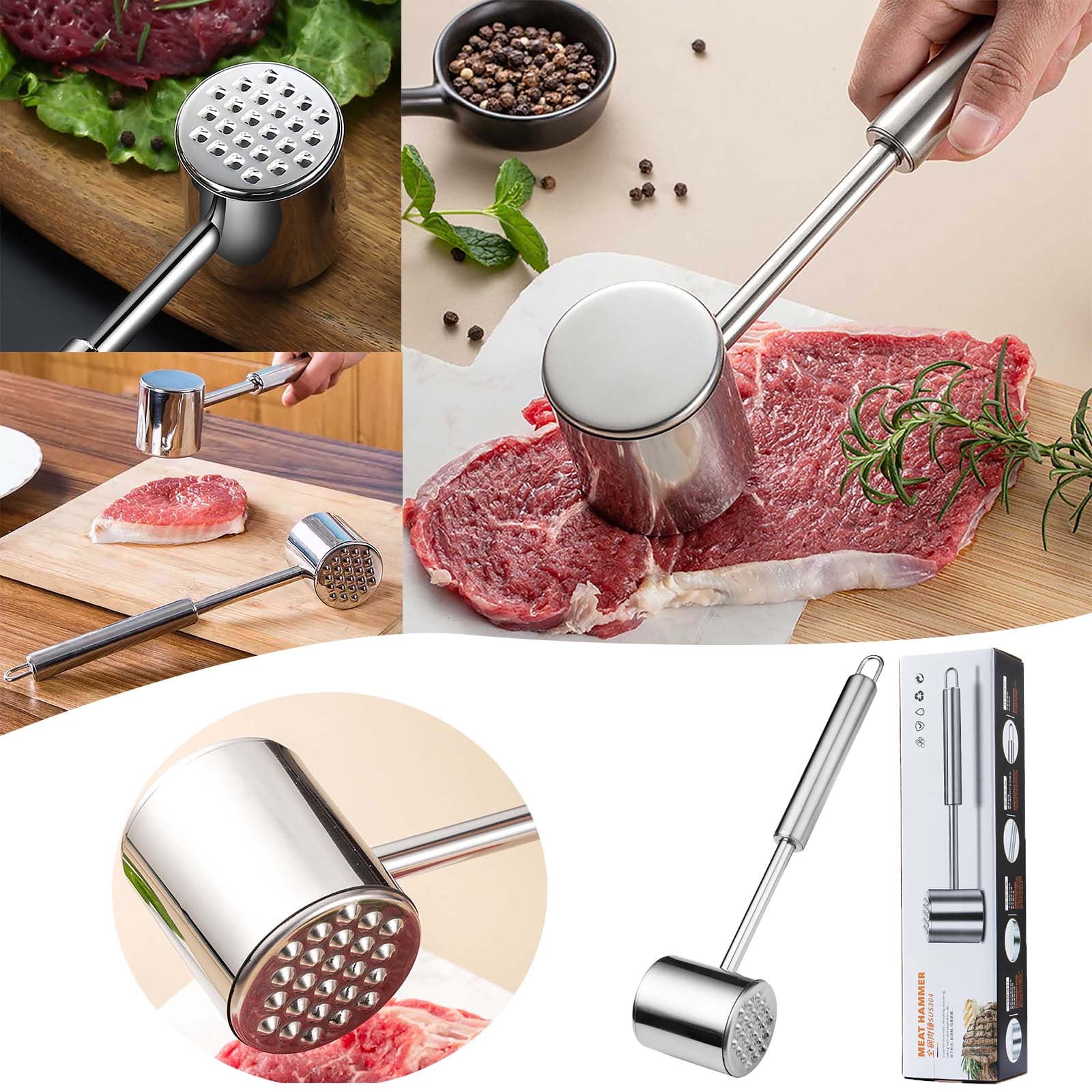 Kitchen Things for Cooking Slotted Spoons Poached Eggs Set for Cooking with Silicone Tips