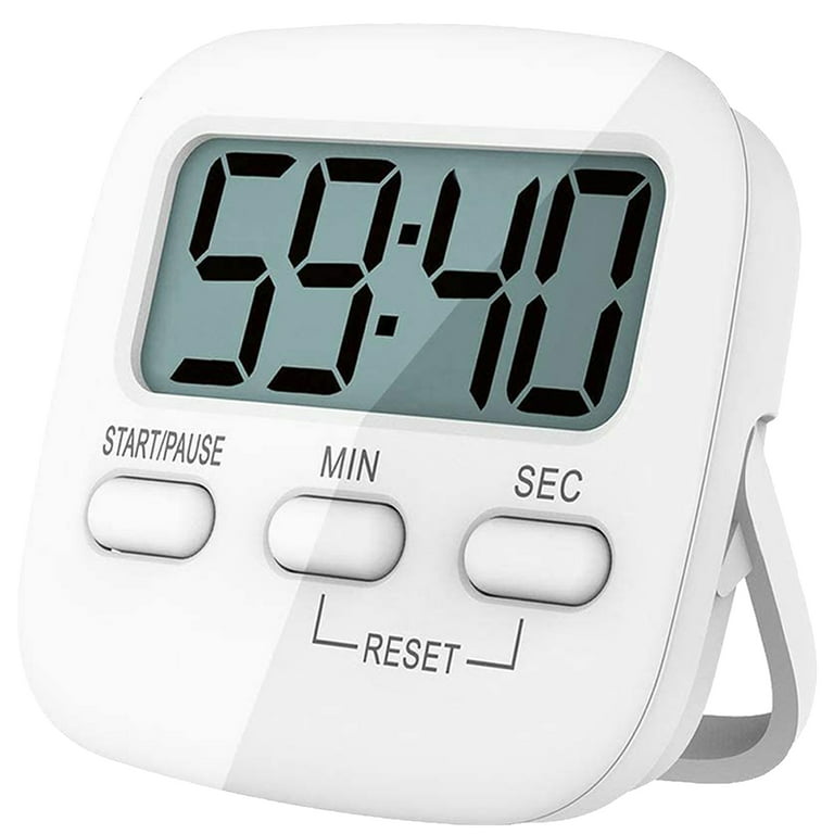 LIORQUE Digital Kitchen Timer 99 Minutes Magnetic Countdown Count