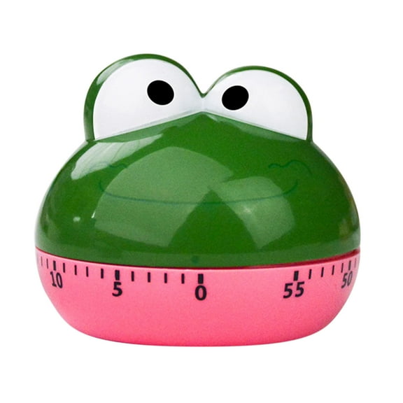Kitchen Timer 60 Minute, Gaqring Cute Animal Design Mechanical Cooking Timer, Durable ABS Plastic Portable Countdown Timer for Baking Boiling Home Kitchen