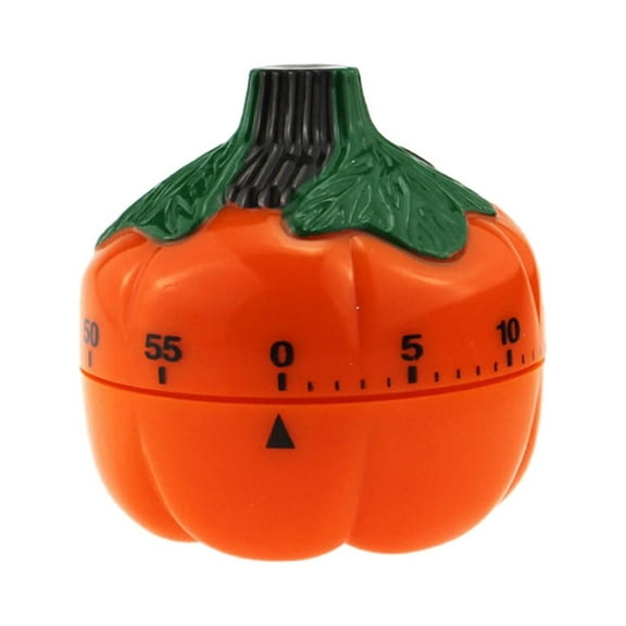 Kitchen Timer 60Minute Mechanical Timer for Cooking Baking Pumpkin Kitchen Timer Dinnerware Decor Timer