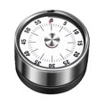 thumbnail image 1 of Kitchen Timer 60min Countdown Mechanical Magnetic Timer No Battery Needed Stainless Steel Countdown Timer for School Classroom Teaching Cooking Office, 1 of 8