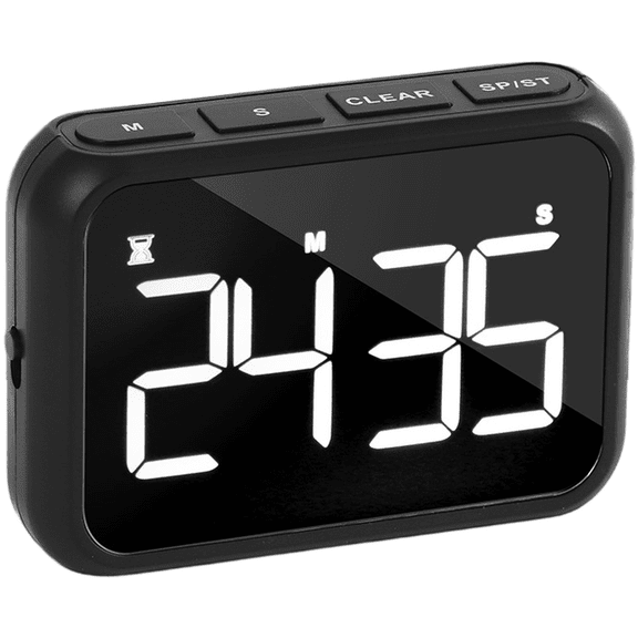 Kitchen Timer Alarm Clock LED with Adjustable Brightness and Volume for Cooking and Work Timing up to 100 Minutes