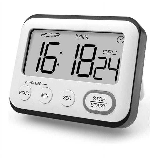 Kitchen Timer Alarm Clock Multifunctional Digital Cooking Timer with