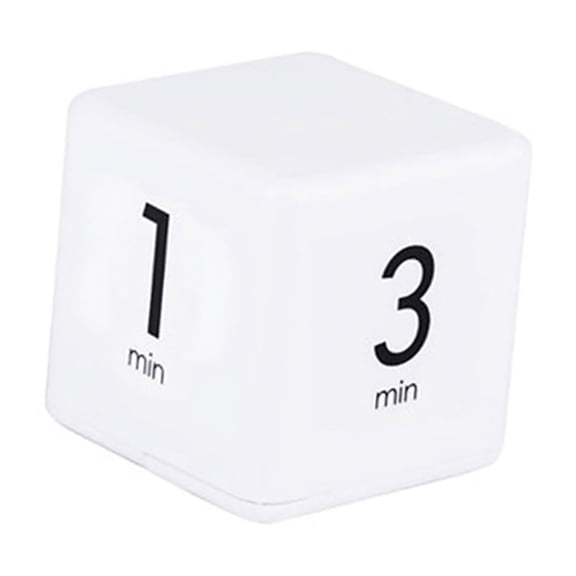 Kitchen Timer Kitchen Portable Cube Timer Digital Kitchen Timer Countdown Alarm 1-3-5-10 Minutes Flip Timing with Digital Display Time Management for Study Sports Cooking Gaming Office