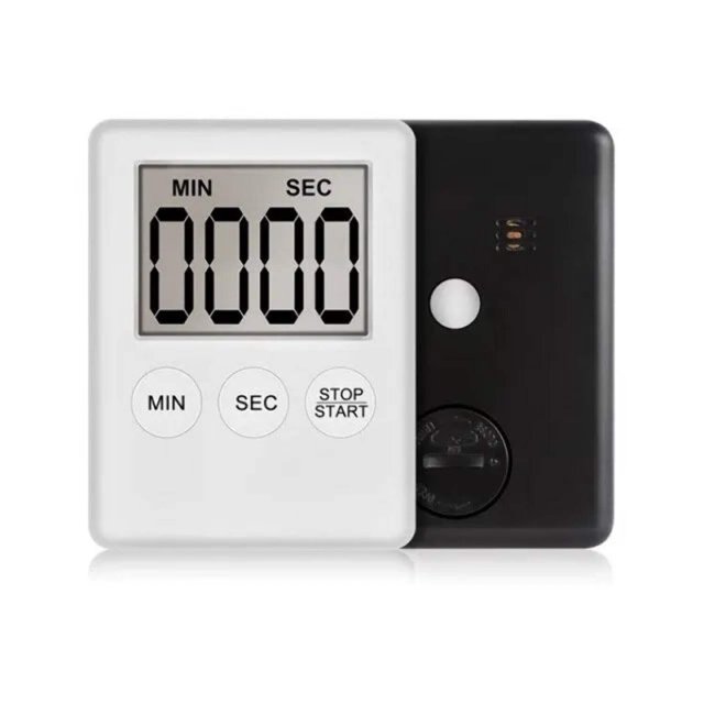Kitchen Timer Cooking Digital LED Display Loud Alarm Minute