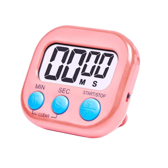 Kitchen Timer Magnetic, Magnetic Kitchen Timer, Cooking TimersforKitchen, Fridge Magnet, Digital Timers, Kitchen Baking, Clear Display, Black Buttons, Loud Alarm, 1 Pc