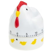 Kitchen Rooster Timer for Cooking and Baking, Kids Reminder Alarm Clock, Mushroom-Shaped Plastic Productivity Timer