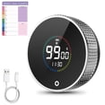 thumbnail image 1 of Rechargeable Magnetic Digital Kitchen Timer - Large LED Display, 3 Adjustable Volume for Cooking,Workout, Productivity,with Meal Planner, 1 of 8