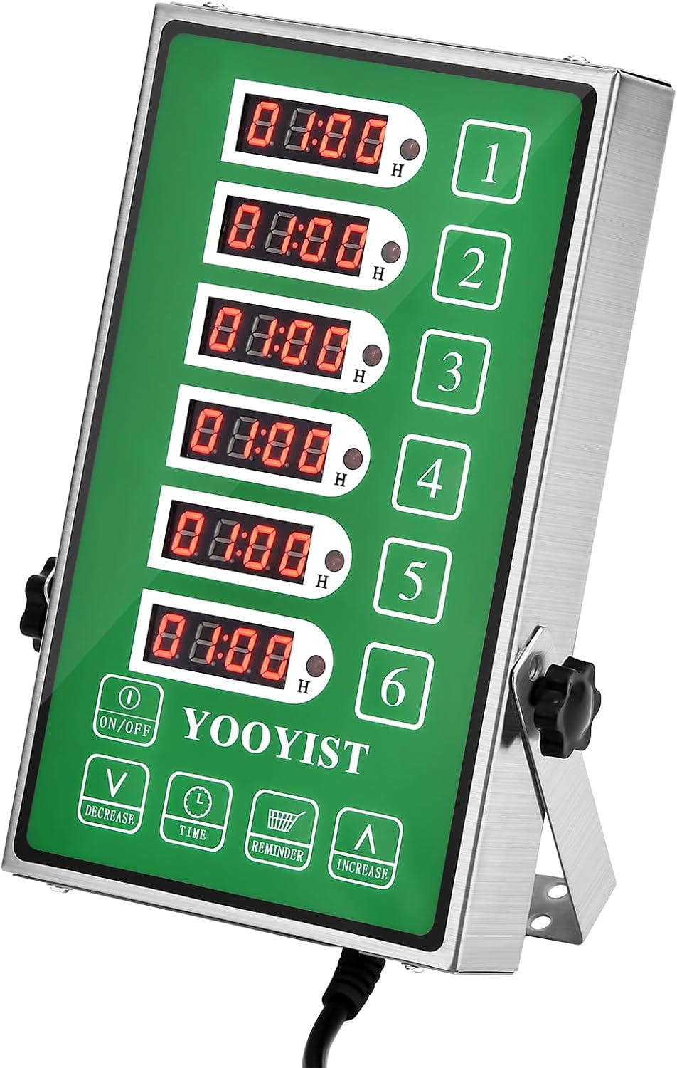 Kitchen Timers For Cooking \U2013 6 Channel Commercial Kitchen Timer