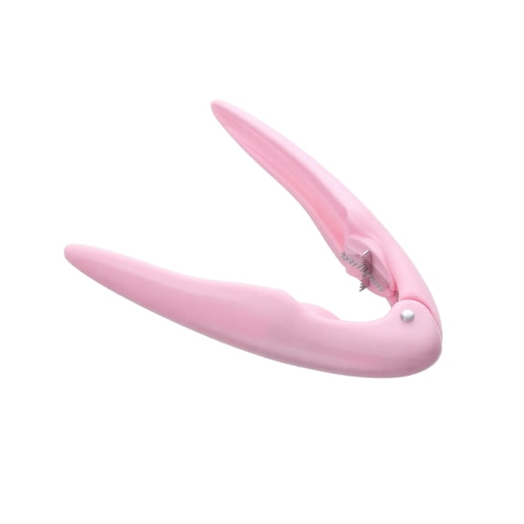 Kitchen Tool Accessory, Heavy Duty Nut Cracker Tool, Almond Opener, Crab Leg Cracker Tool, Pink 6X2X2 Inch Holiday Gift, Non-Slip Easy Grip Design, Safe Stainless Steel Blade,