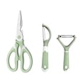 thumbnail image 1 of Kitchen Tool Set 3 Piece Sage Green Stainless Steel for Home Cooking, 1 of 8