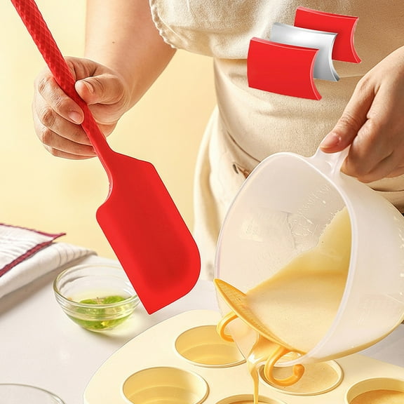 Kitchen Tools And Gadgets Kitchen Utensils Silicones Spatula Cream Oil Brush Baking Tools High Temperature Resistants One Piecess Spatula