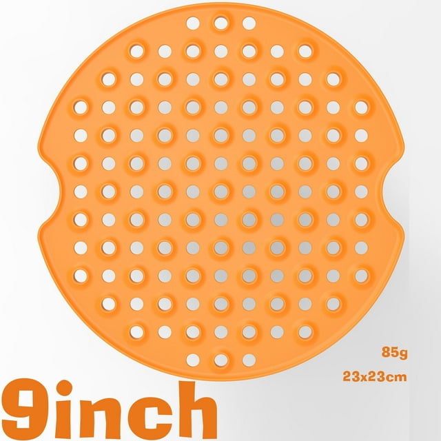 Kitchen Tools & Gadgets Jioakfa Reusable Fryer Lining Non-Stick Pan Mat Fryer Mat Orange
