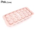 thumbnail image 1 of Kitchen Tools Tray with Lid Chilling Ice Cube Tray Ice Ball Maker Mold Tray Making Ice Box PINK CONE, 1 of 8