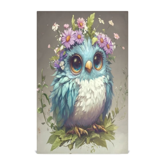 Kitchen Towel 28x18 Inches x1,Plate Towel, Decorative Towel, Napkin, Tea Towel Tea Towels For Kitchen Dish Cloths & Dish Towels A Cartoon Owl