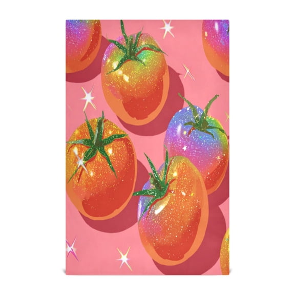 Kitchen Towel 28x18 Inches x1,Plate Towel, Decorative Towel, Napkin, Tea Towel Tea Towels For Kitchen Dish Cloths & Dish Towels Beautiful Tomato