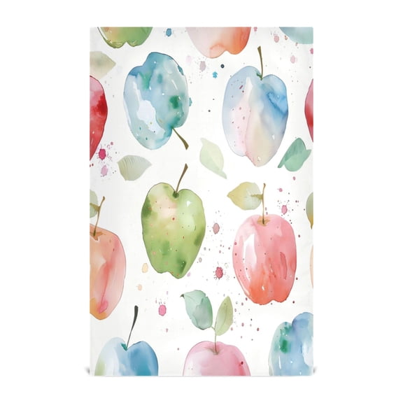 Kitchen Towel 28x18 Inches x1,Plate Towel, Decorative Towel, Napkin, Tea Towel Tea Towels For Kitchen Dish Cloths & Dish Towels Big Coloured Apple