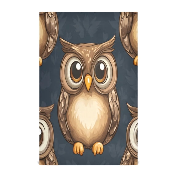 Kitchen Towel 28x18 Inches x1,Plate Towel, Decorative Towel, Napkin, Tea Towel Tea Towels For Kitchen Dish Cloths & Dish Towels Cartoon Owl