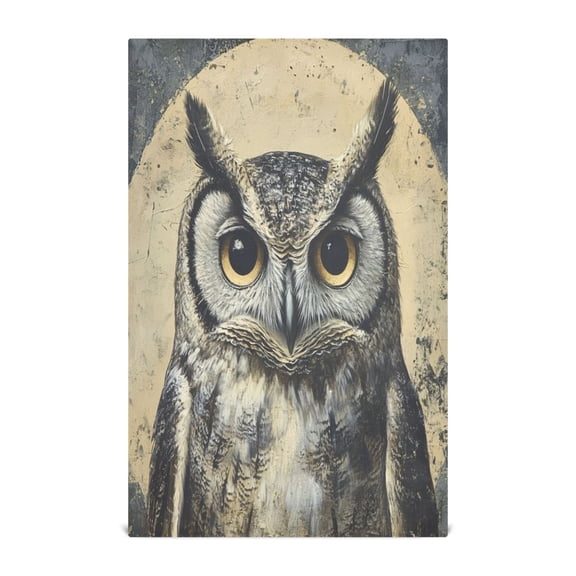 Kitchen Towel 28x18 Inches x1,Plate Towel, Decorative Towel, Napkin, Tea Towel Tea Towels For Kitchen Dish Cloths & Dish Towels Cool Big Owl