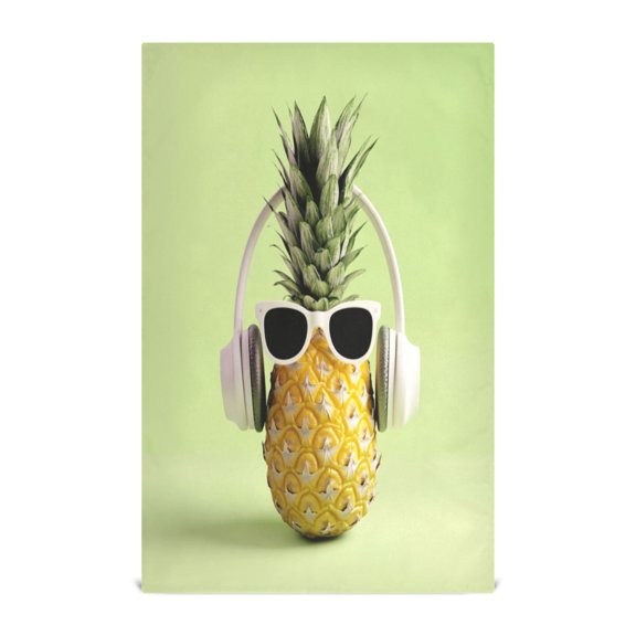 Kitchen Towel 28x18 Inches x1，Plate Towel, Decorative Towel, Napkin, Tea Towel Tea Towels For Kitchen Dish Cloths & Dish Towels Cool Pineapple