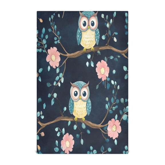 Kitchen Towel 28x18 Inches x1,Plate Towel, Decorative Towel, Napkin, Tea Towel Tea Towels For Kitchen Dish Cloths & Dish Towels Cute Cartoon Owl